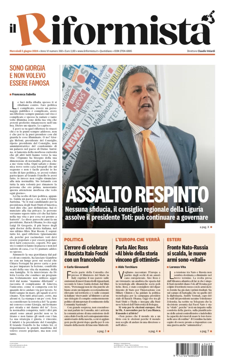 Quotidiano del 5 Giugno 2024