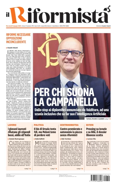 Quotidiano del 19 Giugno 2024