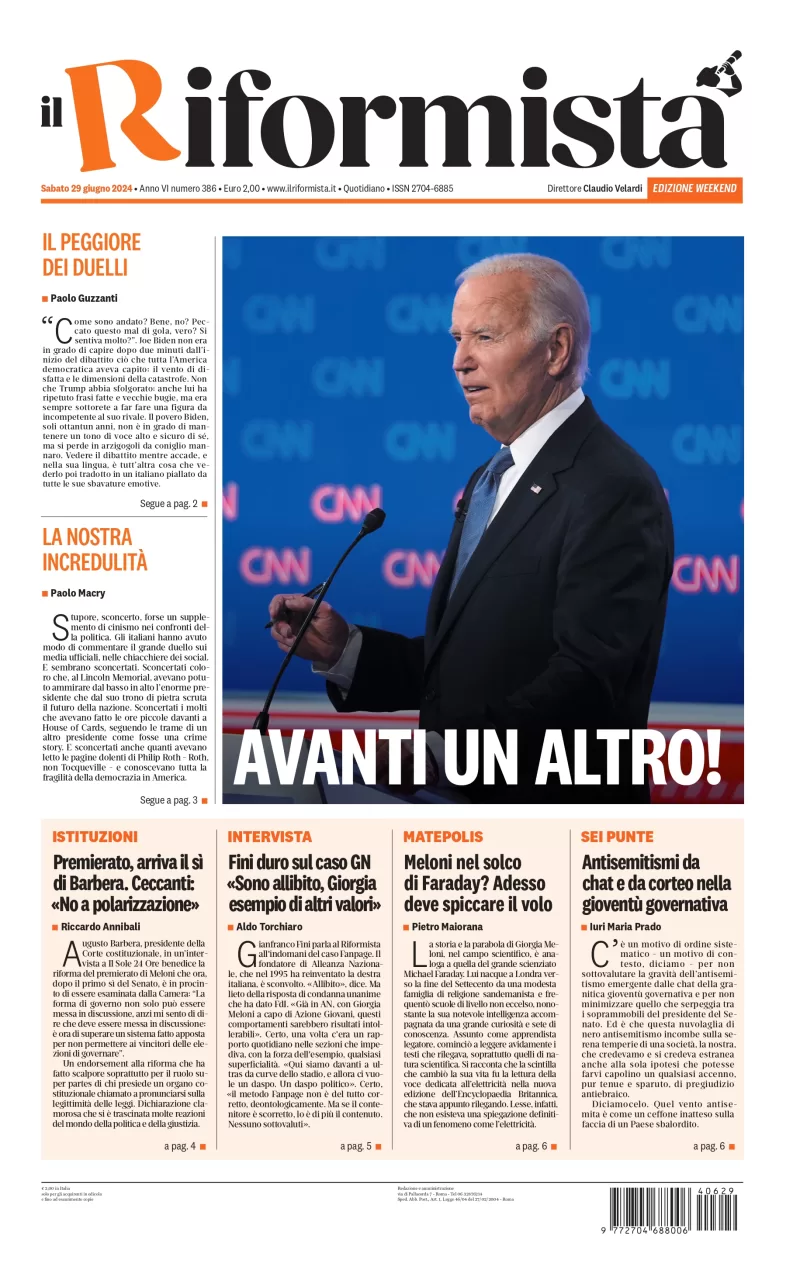Quotidiano del 29 Giugno 2024