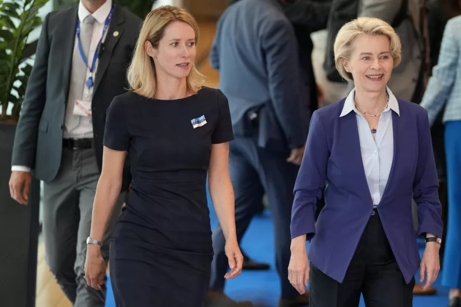 Ue, von der Leyen e Kallas