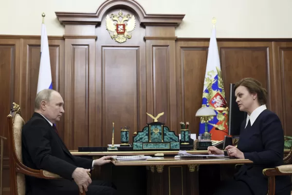 Putin e la nipote Putin e la nipote