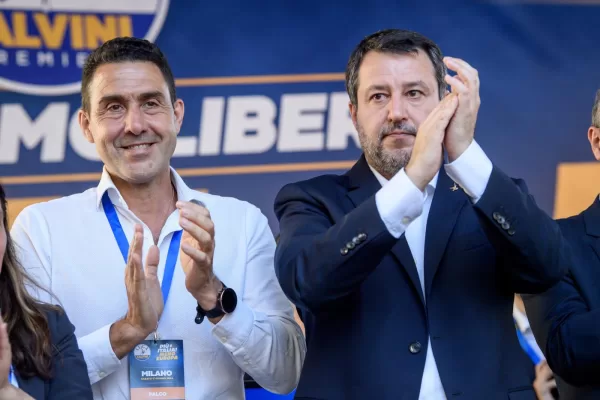 Vannacci e Salvini Vannacci e Salvini