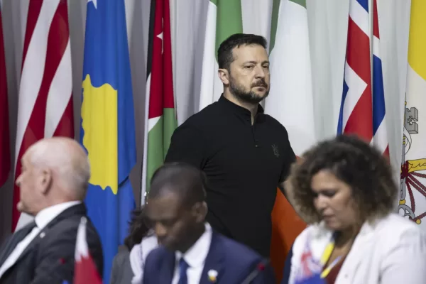 Zelensky alla conferenza di pace in Svizzera