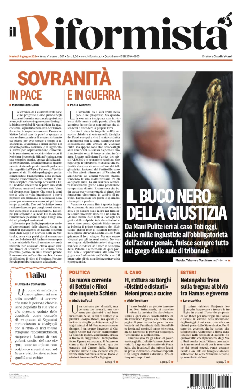 Quotidiano del 4 Giugno 2024