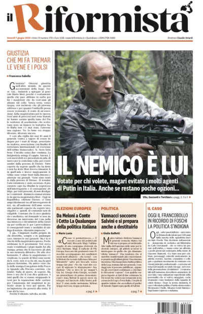Quotidiano del 7 Giugno 2024