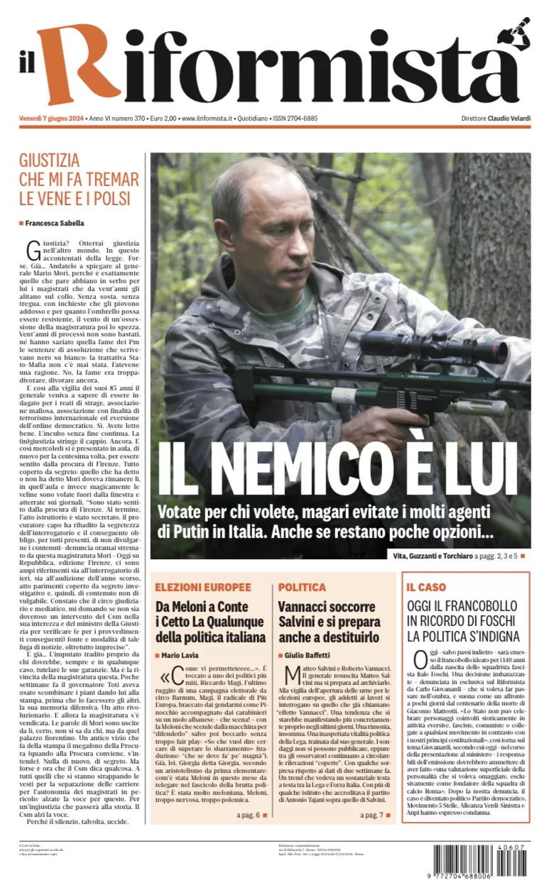 Quotidiano del 7 Giugno 2024