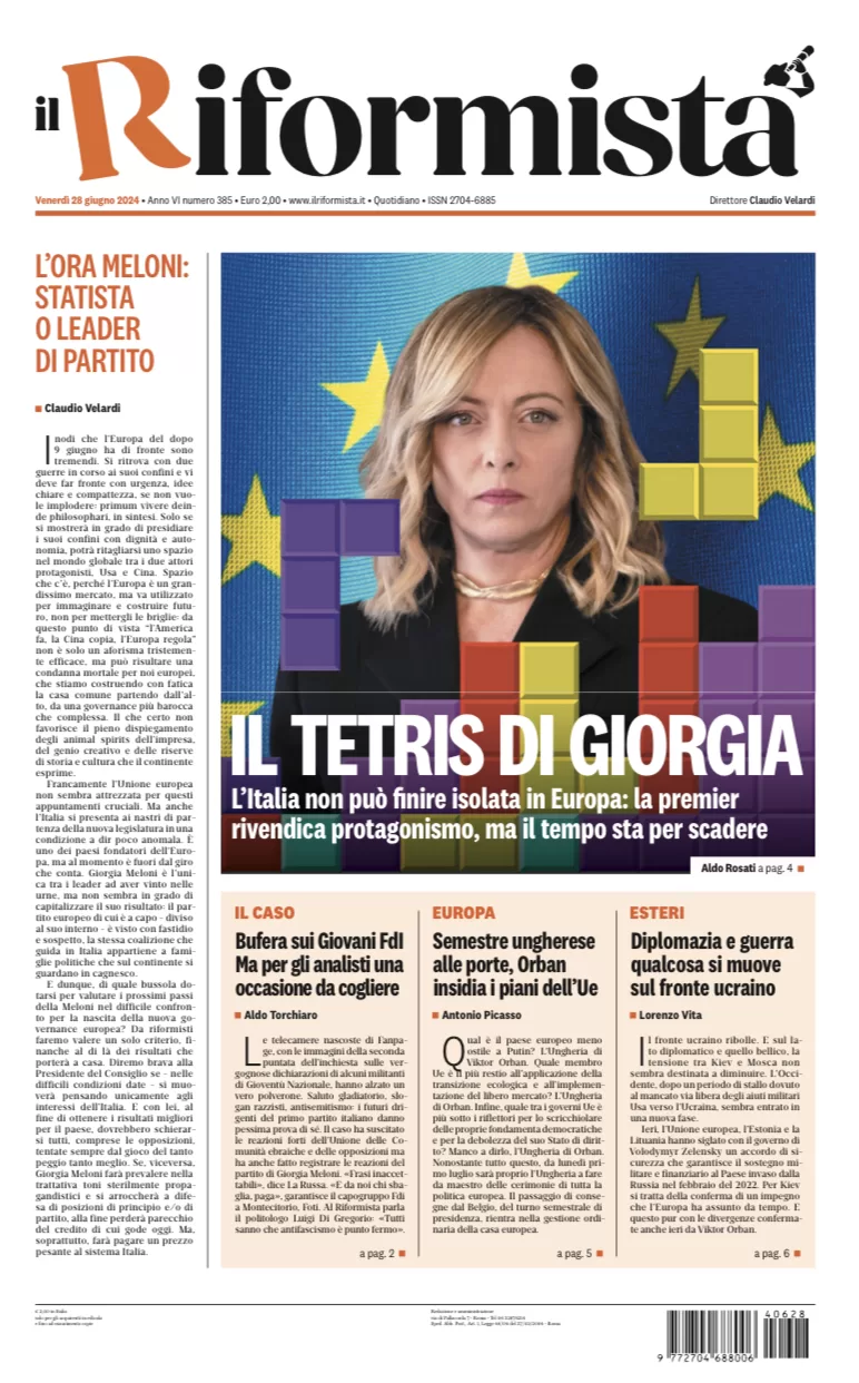 Quotidiano del 28 Giugno 2024