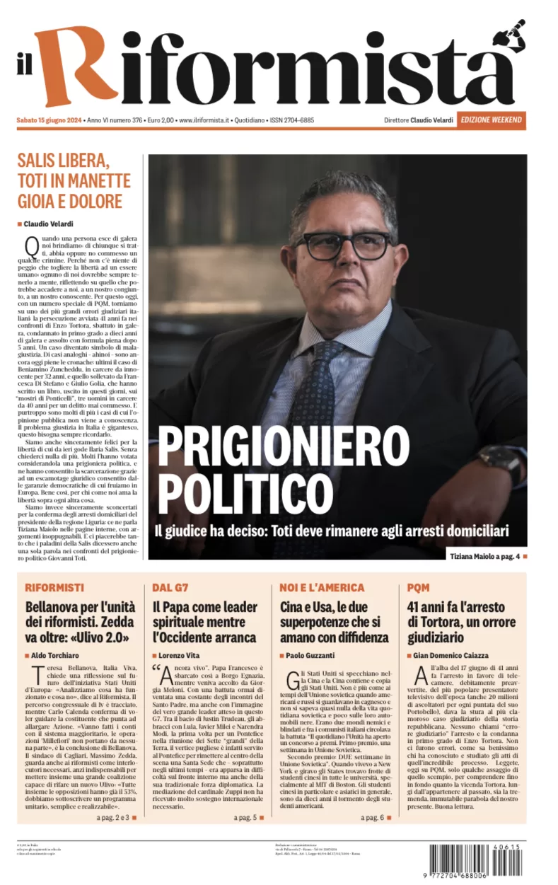 Quotidiano del 15 Giugno 2024