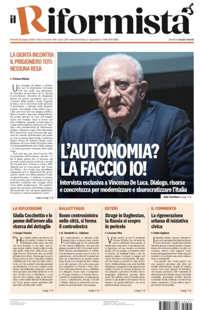 Quotidiano del 25 Giugno 2024