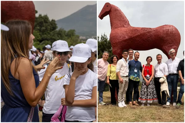 Al via il Pompeii Children’s Museum, la magia dei bambini nel parco archeologico