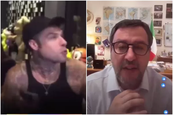 Scherzo telefonico del giovane Fedez a Salvini, le risate e la domanda sulle elezioni: “Cose che facevo a 12 anni…”