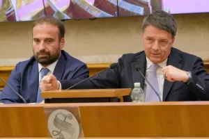 Renzi e Marattin Renzi e Marattin
