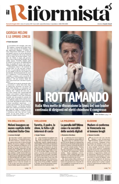 Quotidiano del 30 Luglio 2024