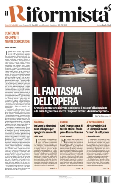 Quotidiano del 26 Luglio 2024