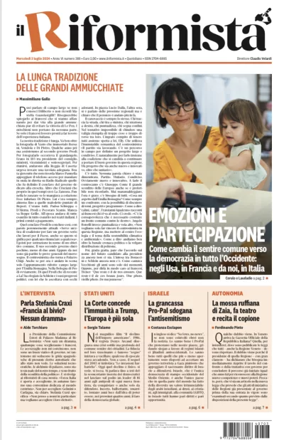 Quotidiano del 3 Luglio 2024