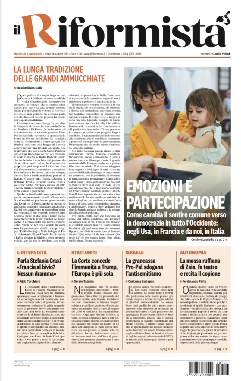 Quotidiano del 3 Luglio 2024