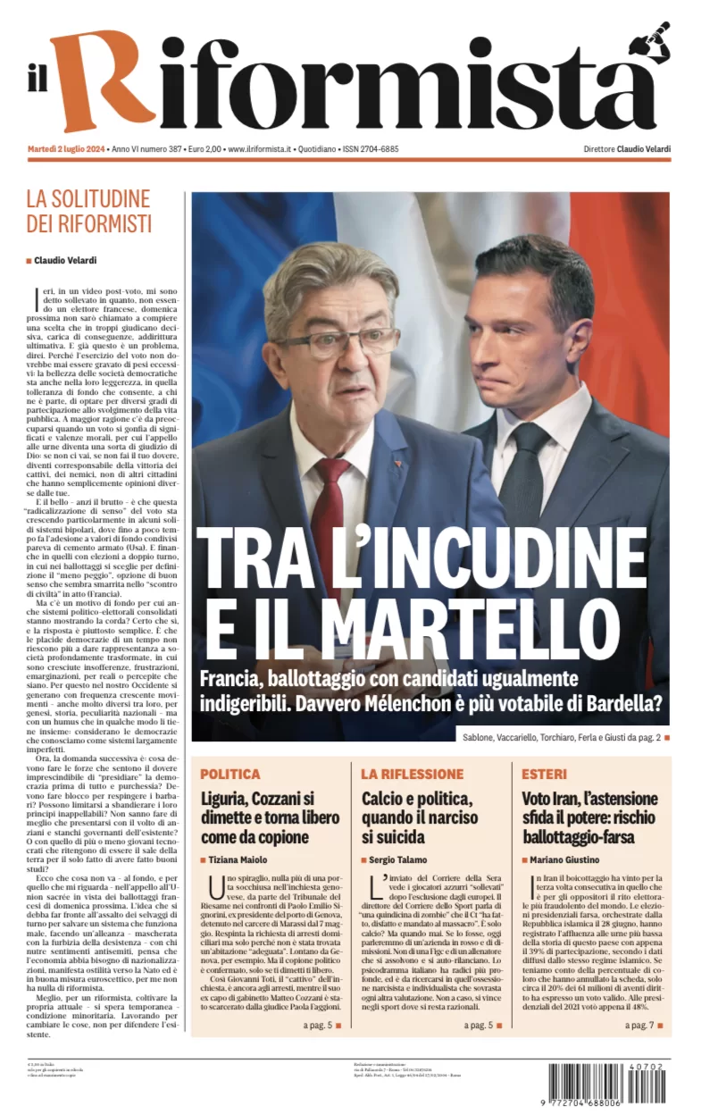 Quotidiano del 2 Luglio 2024