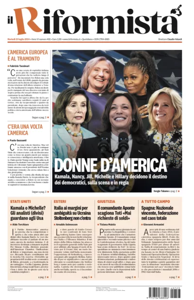 Quotidiano del 23 Luglio 2024