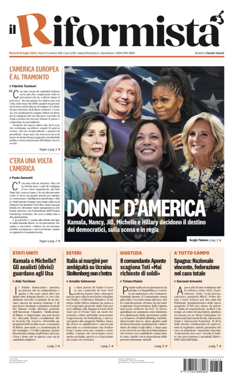 Quotidiano del 23 Luglio 2024