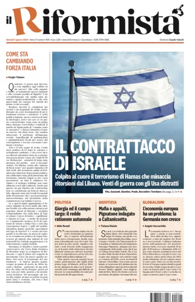 Quotidiano del 1° Agosto 2024