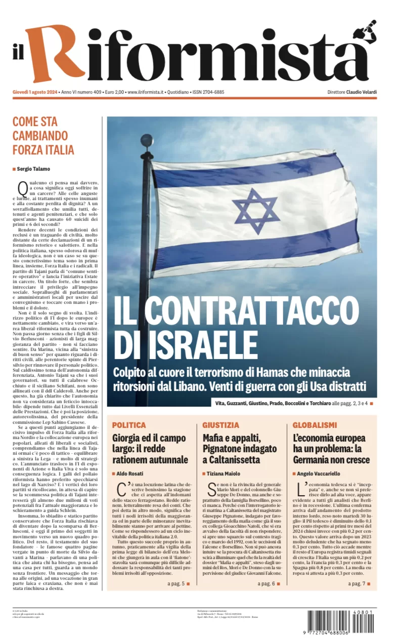Quotidiano del 1° Agosto 2024
