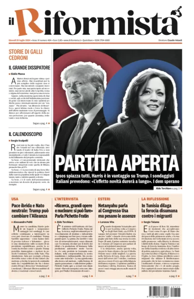 Quotidiano del 25 Luglio 2024