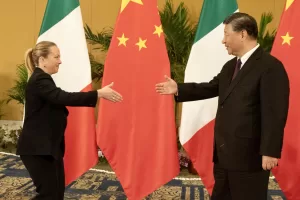 Foto Filippo Attili/Palazzo Chigi/LaPresse 16 novembre 2022 Bali, Indonesia Politica Il Presidente del Consiglio Giorgia Meloni incontro bilaterale con il presidente cinese Xi JinpingDISTRIBUTION FREE OF CHARGE – NOT FOR SALE – Obbligatorio citare la fonte LaPresse/Palazzo Chigi/Filippo Attili