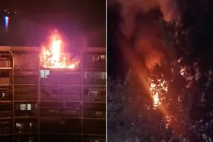 Incendio in un palazzo Nizza, sette vittime di cui tre bambini. Si segue la pista criminale