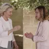 European Commission President Ursula von der Leyen, left, is welcomed by Italian Premier Giorgia Meloni for a G7 world leaders summit at Borgo Egnazia, southern Italy, Thursday, June 13, 2024. (Christopher Furlong/Pool Photo via AP) 


Associated Press / LaPresse
Only italy and Spain