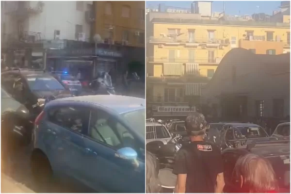 Napoli, spari in strada a Fuorigrotta: persone si rifugiano nei negozi Napoli, spari in strada a Fuorigrotta: persone si rifugiano nei negozi
