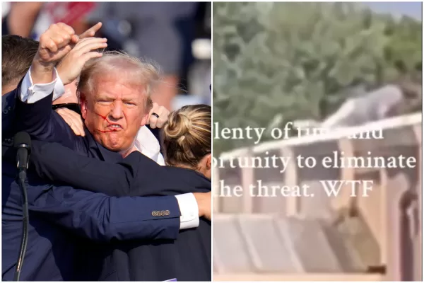 Attentato Trump, il video di Crooks che sale indisturbato sul tetto. Tycoon oltre le falle: “Lavoro fantastico, dovrei essere morto” Attentato Trump, il video di Crooks che sale indisturbato sul tetto. Tycoon oltre le falle: “Lavoro fantastico, dovrei essere morto”