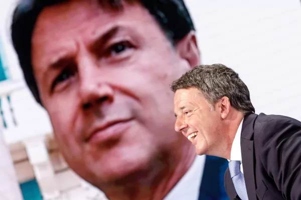 Renzi e Conte Renzi e Conte