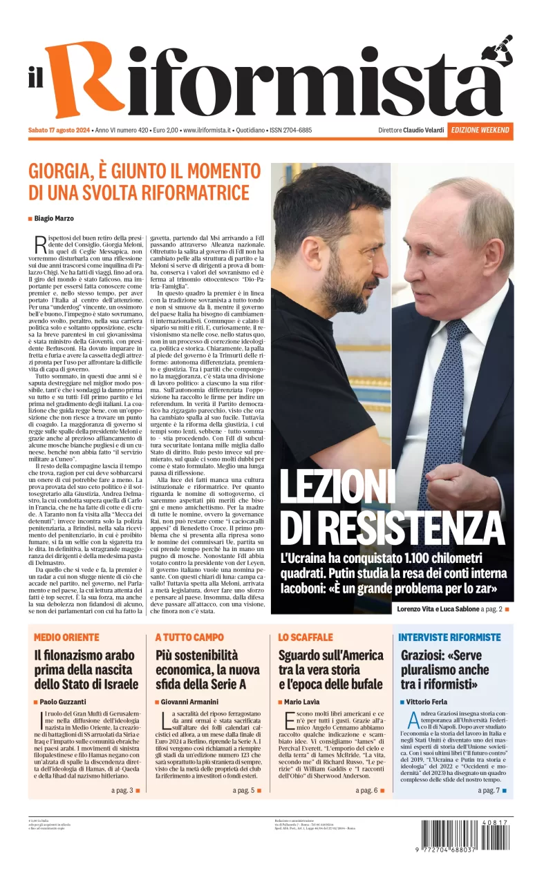 Quotidiano del 17 Agosto 2024