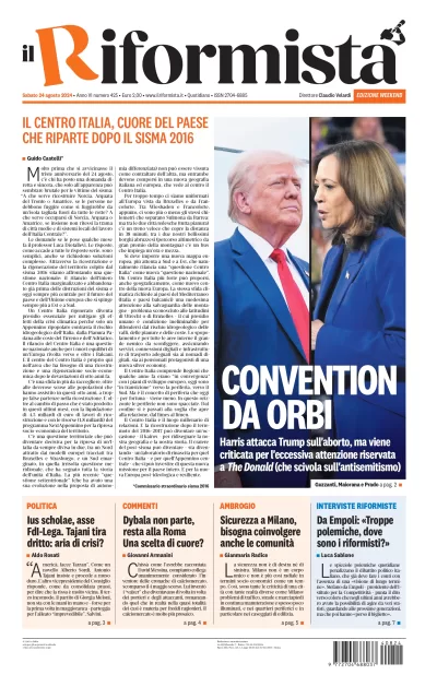 Quotidiano del 24 Agosto 2024
