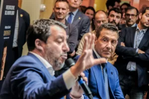 Vannacci e Salvini Vannacci e Salvini