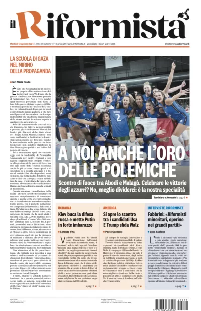 Quotidiano del 13 Agosto 2024