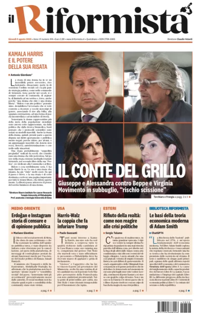 Quotidiano dell’8 Agosto 2024