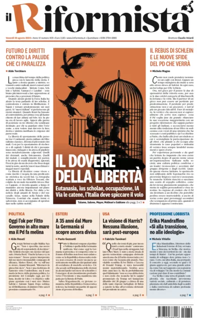 Quotidiano del 30 Agosto 2024