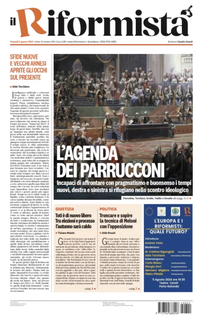Quotidiano del 3 Agosto 2024