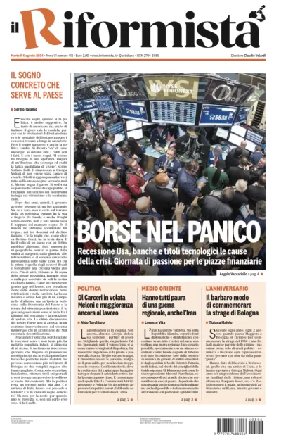Quotidiano del 6 Agosto 2024