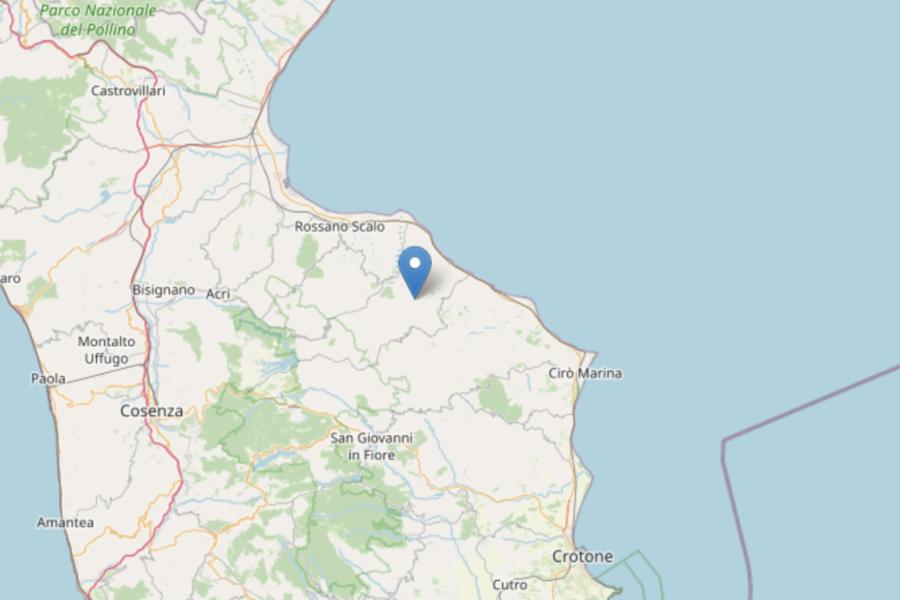 Terremoto Cosenza