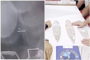 Barca a vela Bayesian affondata a Porticello Barca a vela Bayesian affondata a Porticello