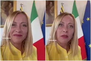 Meloni, il video del ritorno in ‘gentese’ risciacquato in Tevere: la comunicazione della premier resta virale
