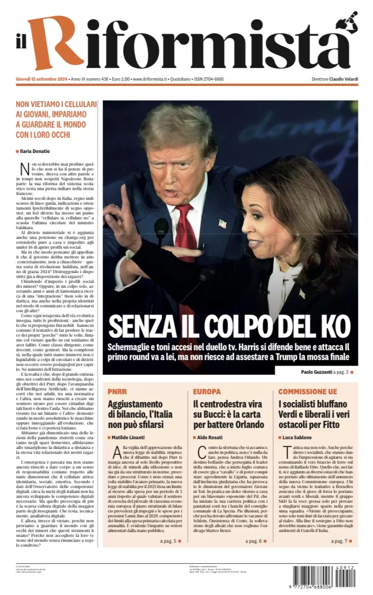 Quotidiano del 12 Settembre 2024
