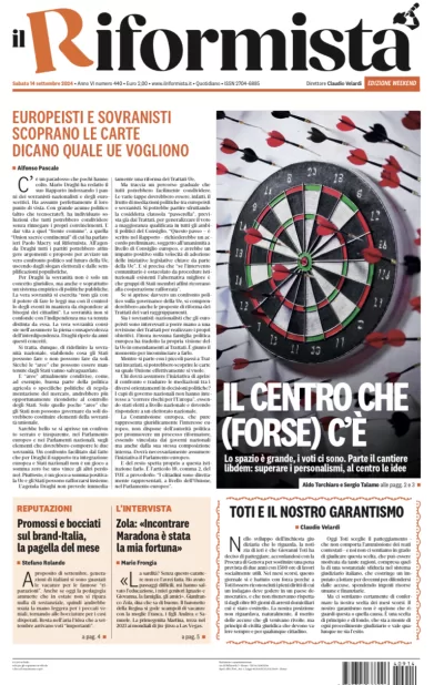 Quotidiano del 14 Settembre 2024