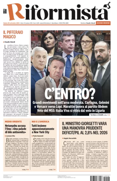 Quotidiano del 28 Settembre 2024