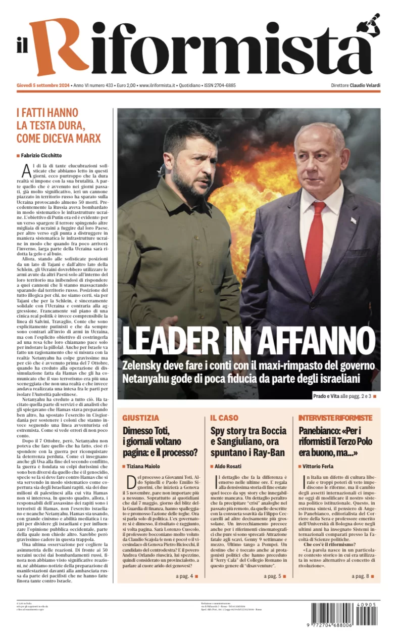 Quotidiano del 5 Settembre 2024