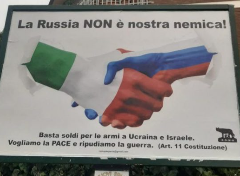 Manifesti pro Putin