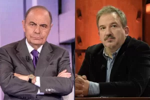 Bruno Vespa e Luca Telese Bruno Vespa e Luca Telese