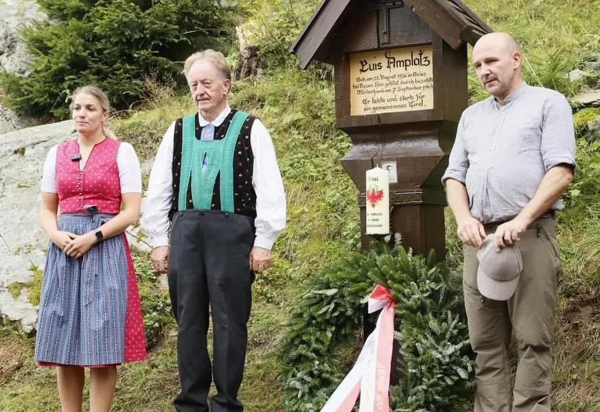 Commemorazione Luis Amplatz